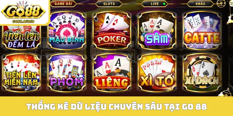 Thống kê dữ liệu chuyên sâu tại GO 88